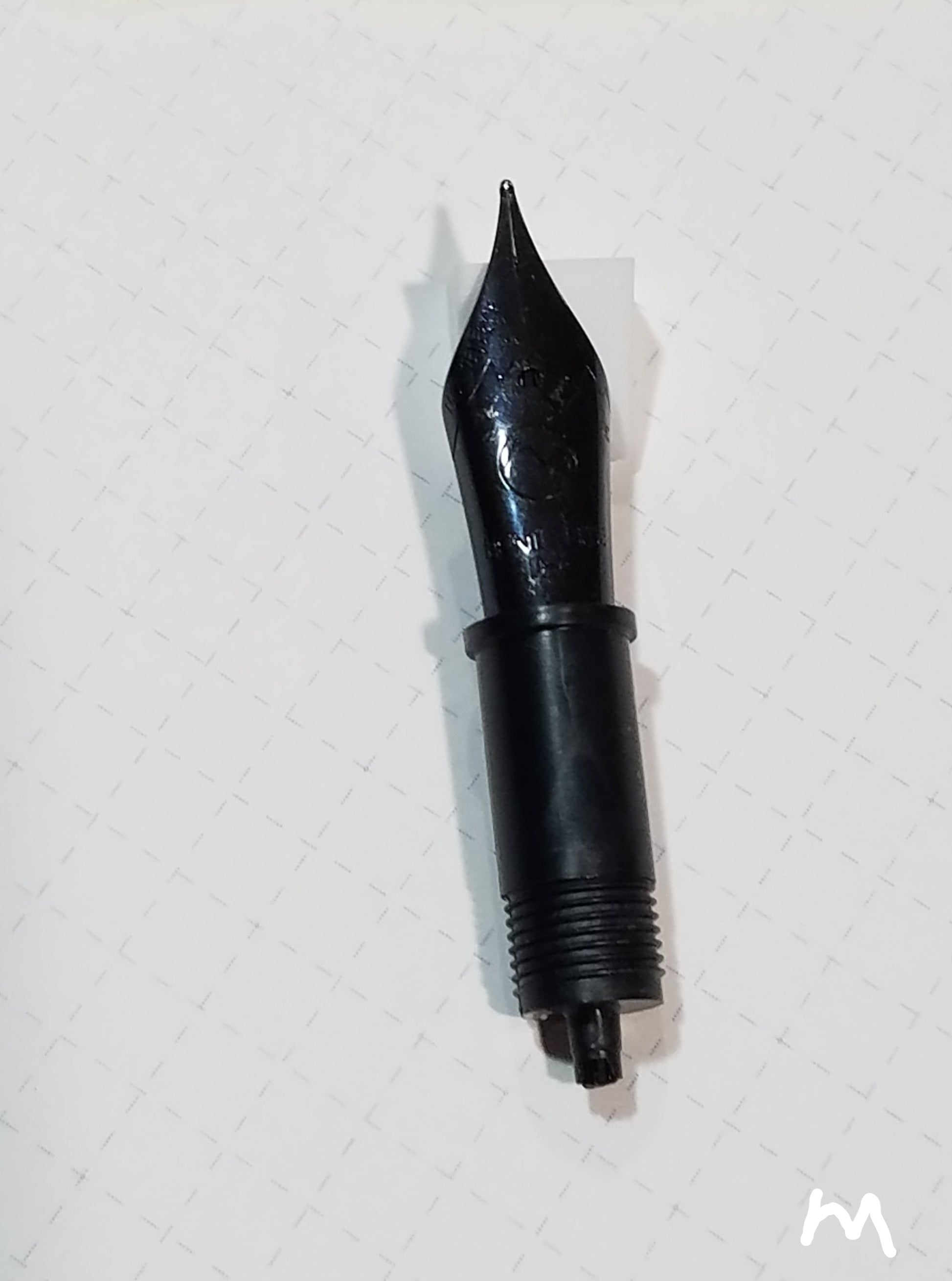 Monteverde Replacement Nib - #6 Black Stainless Steel (JW)-Pen Boutique Ltd