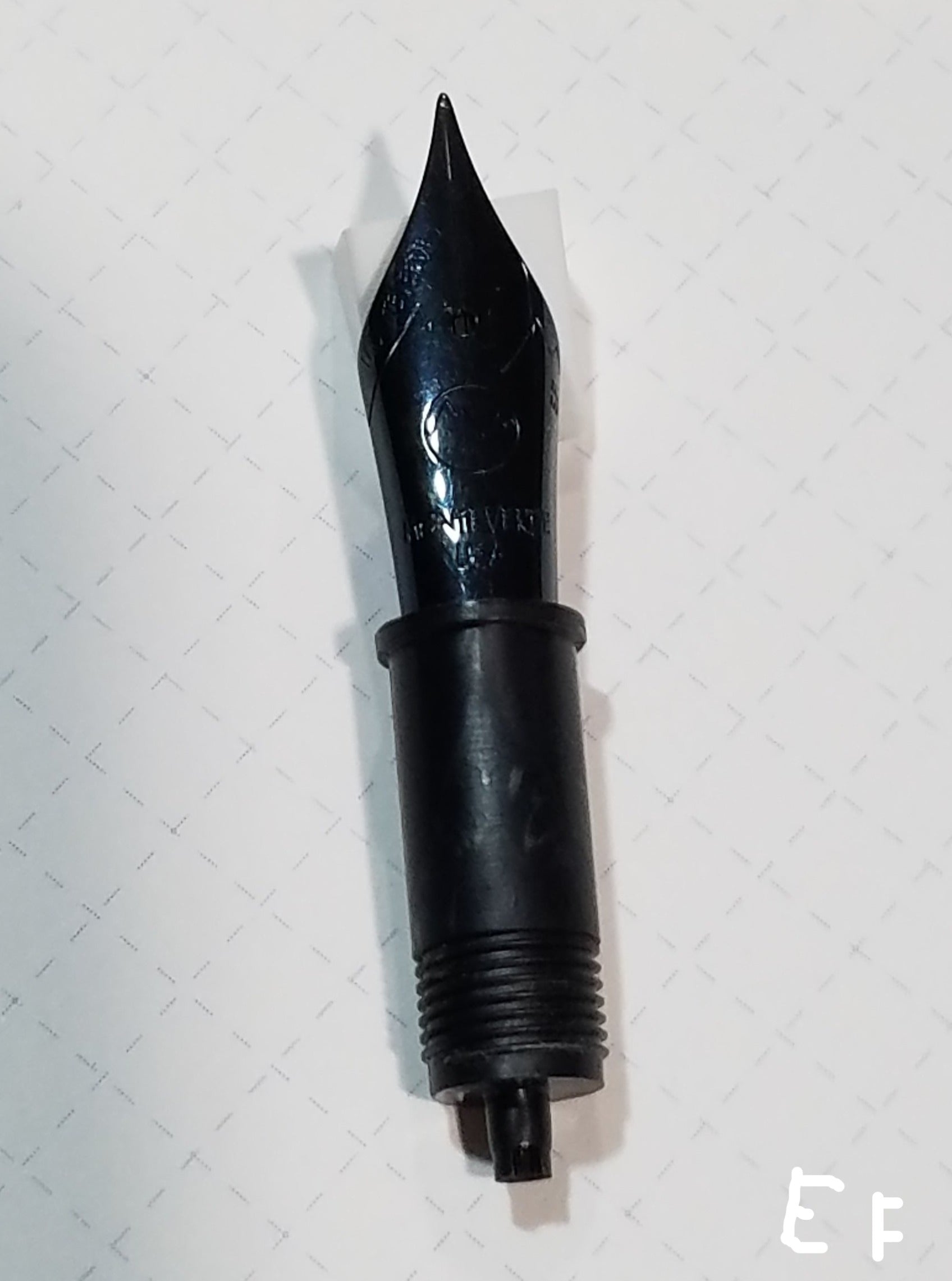 Monteverde Replacement Nib - #6 Black Stainless Steel (JW)-Pen Boutique Ltd