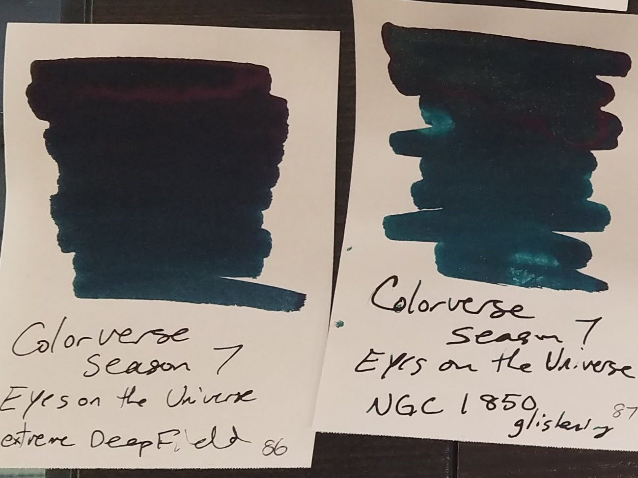 Colorverse Season 7 Ink - Eye on the Universe - Extreme Deep Field/NGC 1850-Pen Boutique Ltd