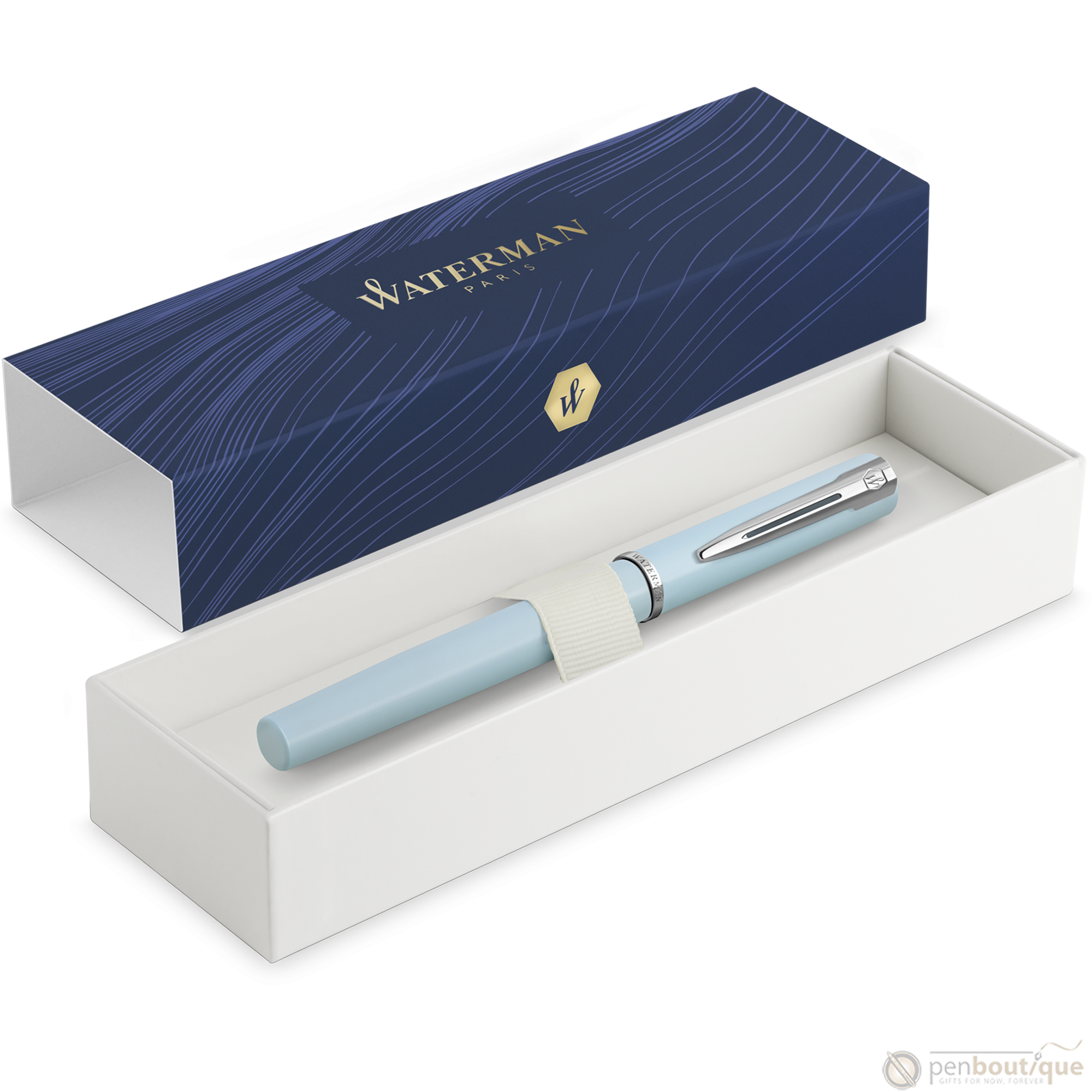 Waterman Allure Fountain Pen - Pastel Blue-Pen Boutique Ltd