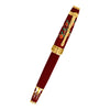David Oscarson Tree of Life Rollerball Pen - Red with Orange and Green-Pen Boutique Ltd