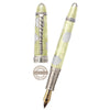 David Oscarson Seaside Fountain Pen - Limited Edition - Sunshine Yellow/White-Pen Boutique Ltd