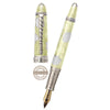 David Oscarson Seaside Fountain Pen - Limited Edition - Sunshine Yellow/White-Pen Boutique Ltd