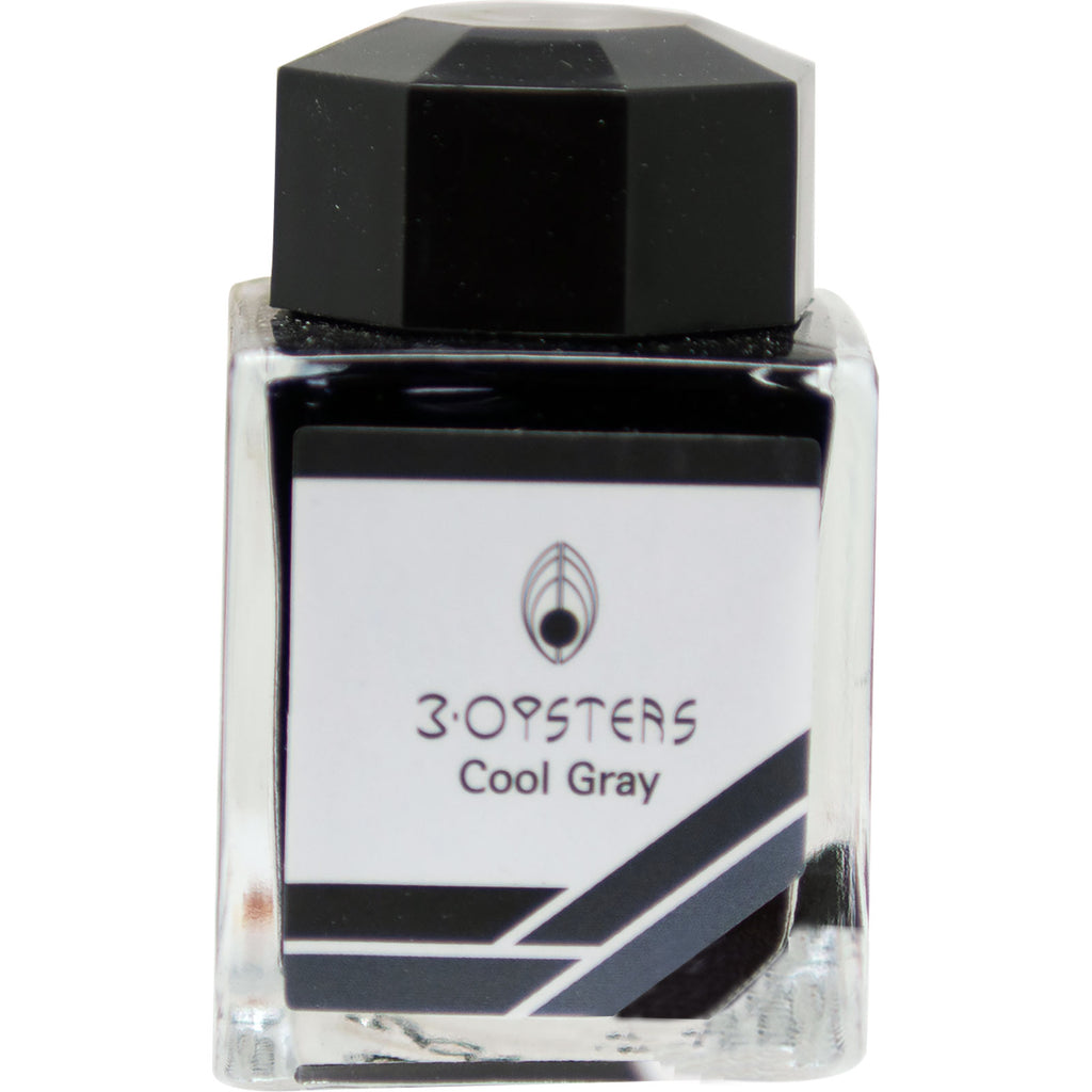 3 Oysters Ink Bottle - Delicious - Cool Gray-Refill - Bottled Ink-Pen Boutique Ltd