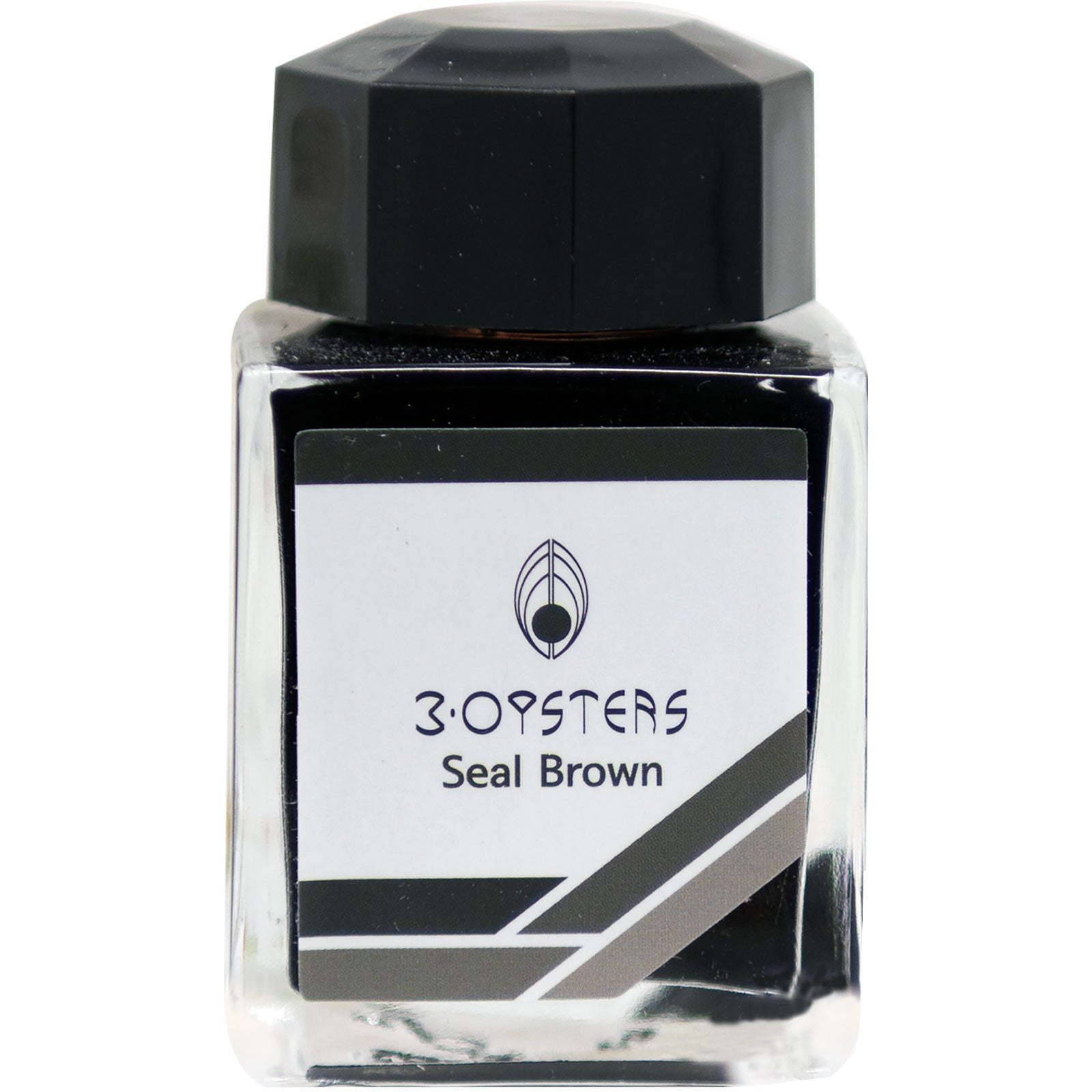 3 Oysters Ink Bottle - Delicious - Seal Brown-Refill - Bottled Ink-Pen Boutique Ltd