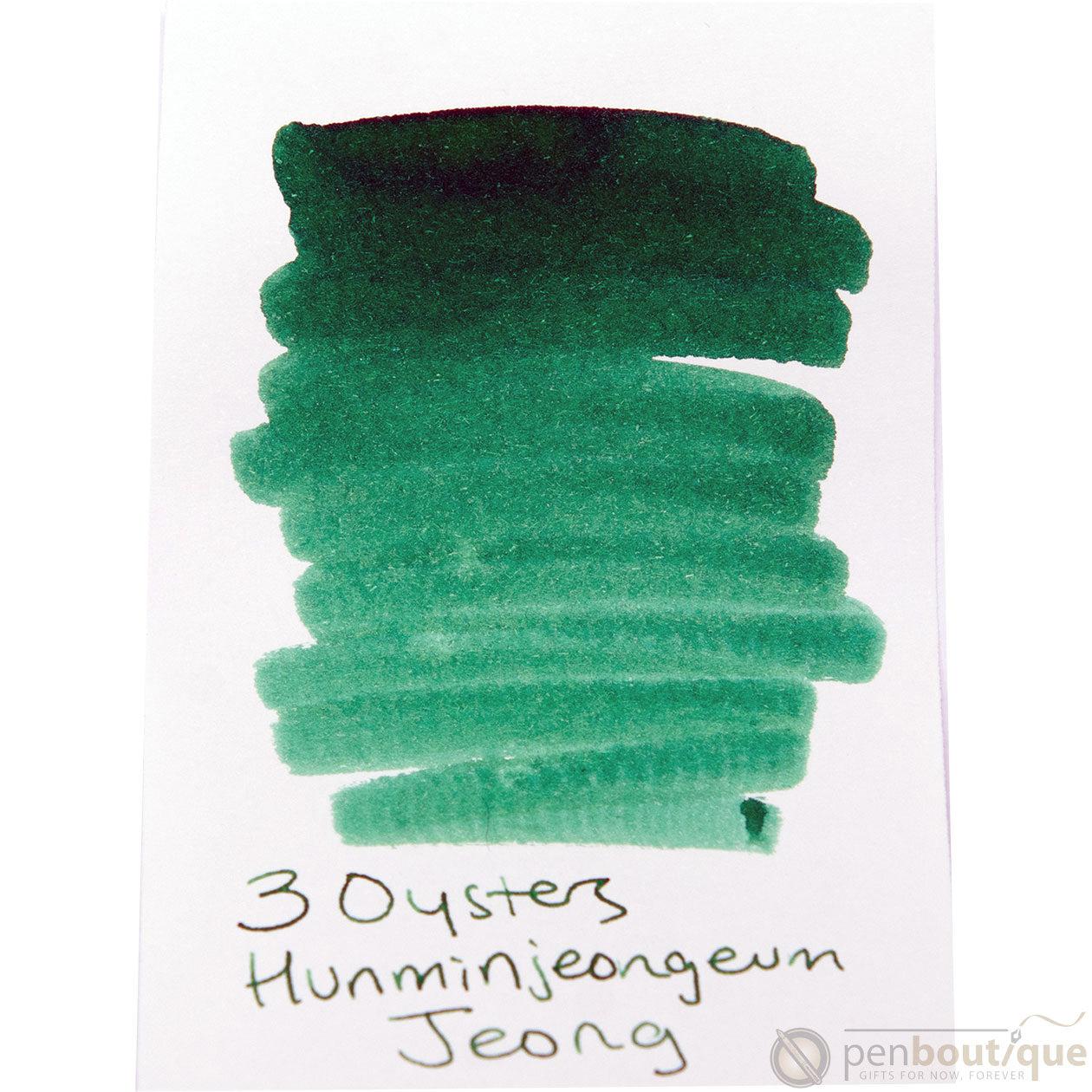 3 Oysters Ink Bottle - Hun Min Jeong Eum - Jade-Refill - Bottled Ink-Pen Boutique Ltd