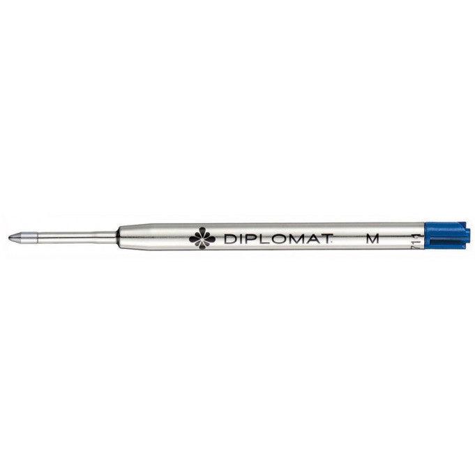 Diplomat EasyFlow Blue Medium Ballpoint Ink Refill-Pen Boutique Ltd