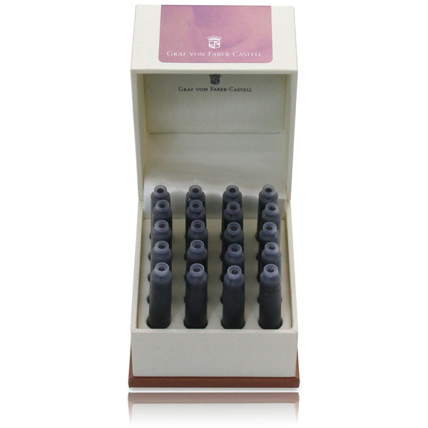 Graf Von Faber-Castell Design Heritage Violet Ink Cartridges 20/box-Pen Boutique Ltd