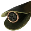 Yak Leather Single Pen Sleeve - Olive Green-Pen Boutique Ltd