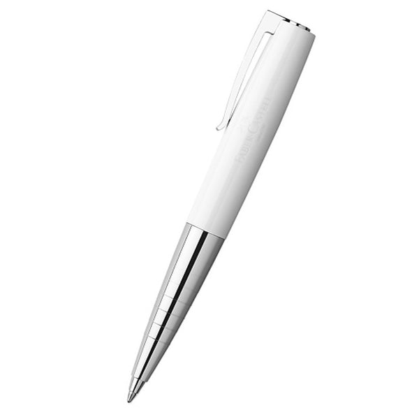 Faber-Castell LOOM Piano White Ballpoint Pen-Pen Boutique Ltd