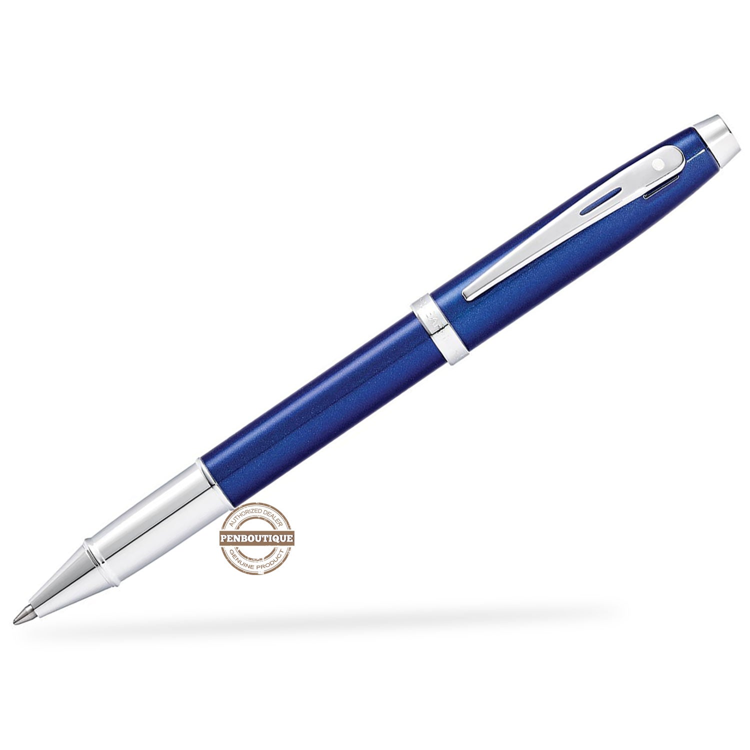 Sheaffer 100 Rollerball Pen - Glossy Blue Lacquer-Pen Boutique Ltd