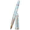 David Oscarson Seaside Fountain Pen - Limited Edition - Aquamarine/White-Pen Boutique Ltd