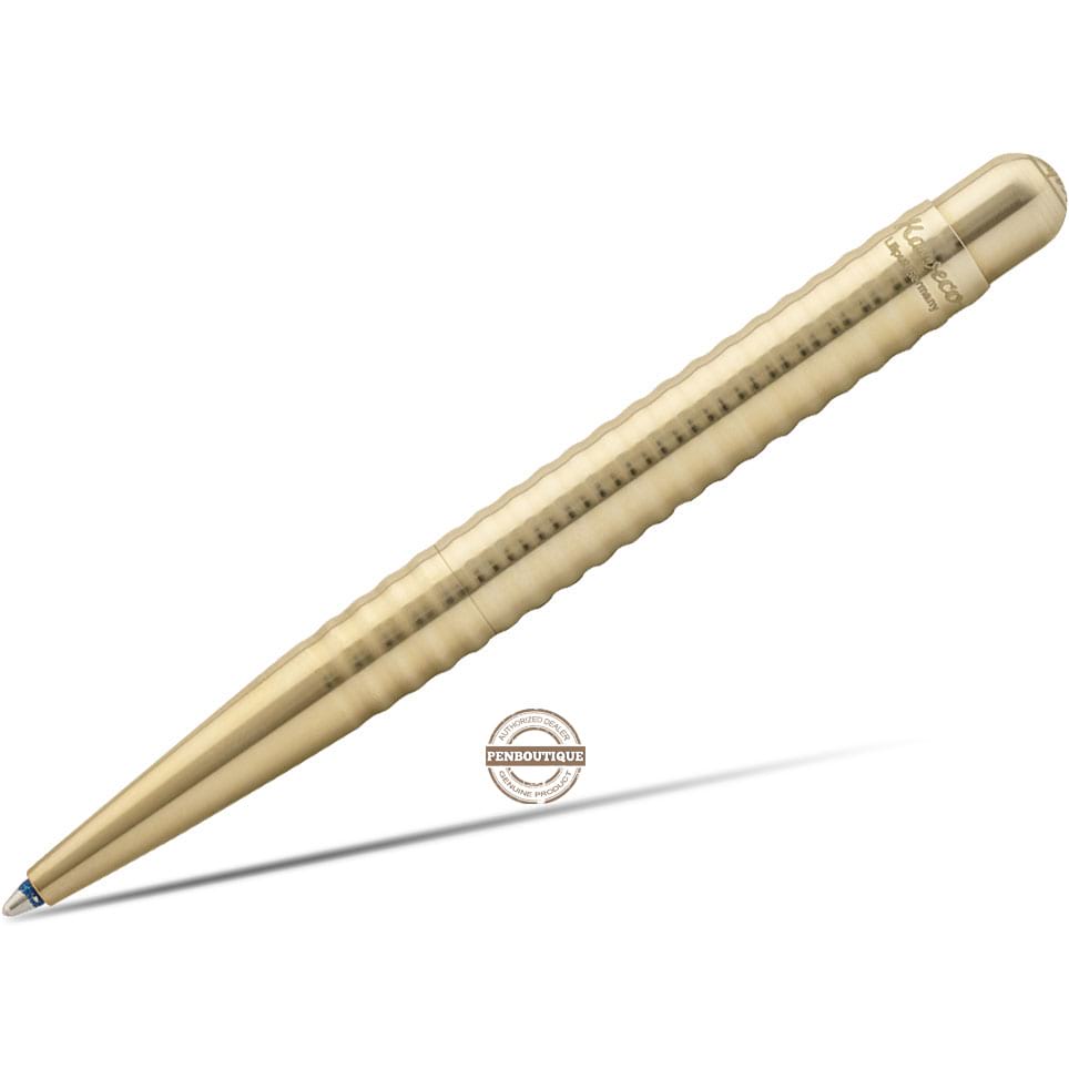 Kaweco Liliput AL Ballpoint Pen - Brass Wave-Pen Boutique Ltd