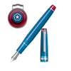 Sailor Professional Gear Slim Manyo Fountain Pen Set - Special Edition - Blue - Plum-Pen Boutique Ltd