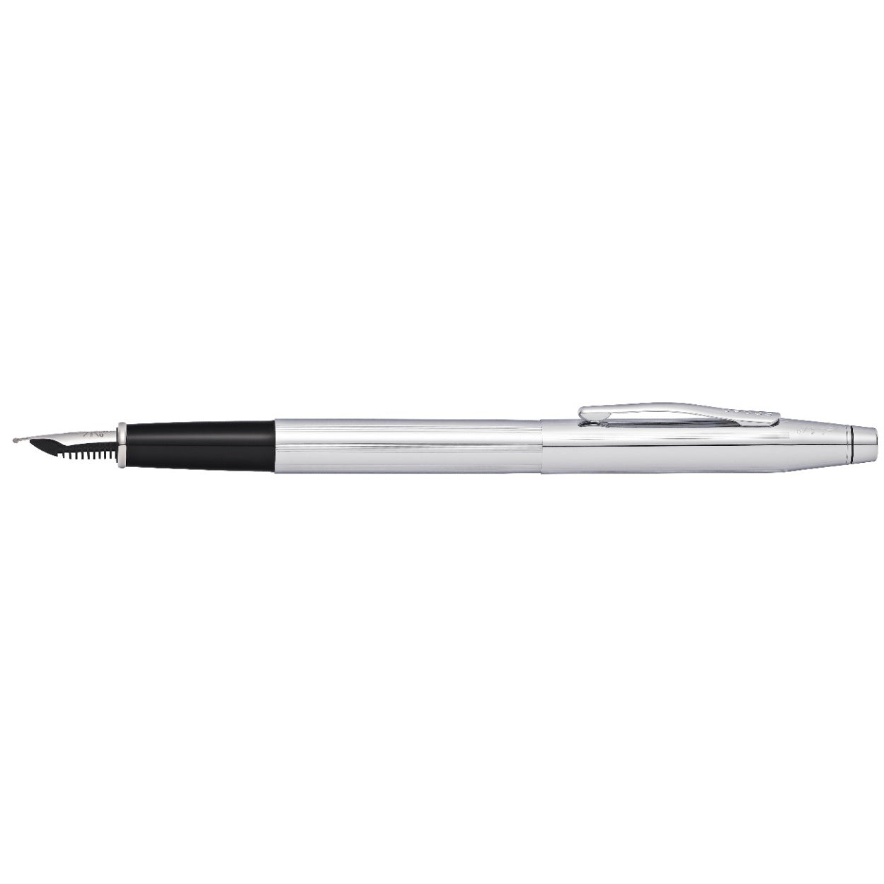 Cross Classic Century Lustrous Chrome Fountain Pen-Pen Boutique Ltd