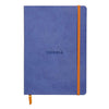 Rhodia Rhodiarama Notebook Sapphire Dot Grid A5 size - 6x8.25" - Pen Boutique Ltd