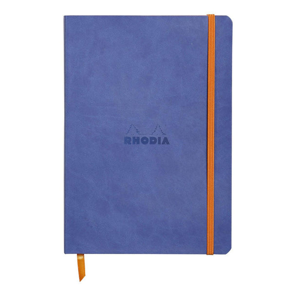 Rhodia Rhodiarama Notebook Sapphire Dot Grid A5 size - 6x8.25"-Pen Boutique Ltd