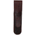 Yak Leather Premium Leather One Pen Pouch with Flap - Brown Yak Leather