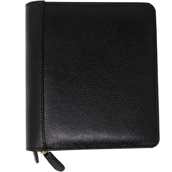 Yak Leather Premium Leather 12 Pen Case Black-Pen Boutique Ltd