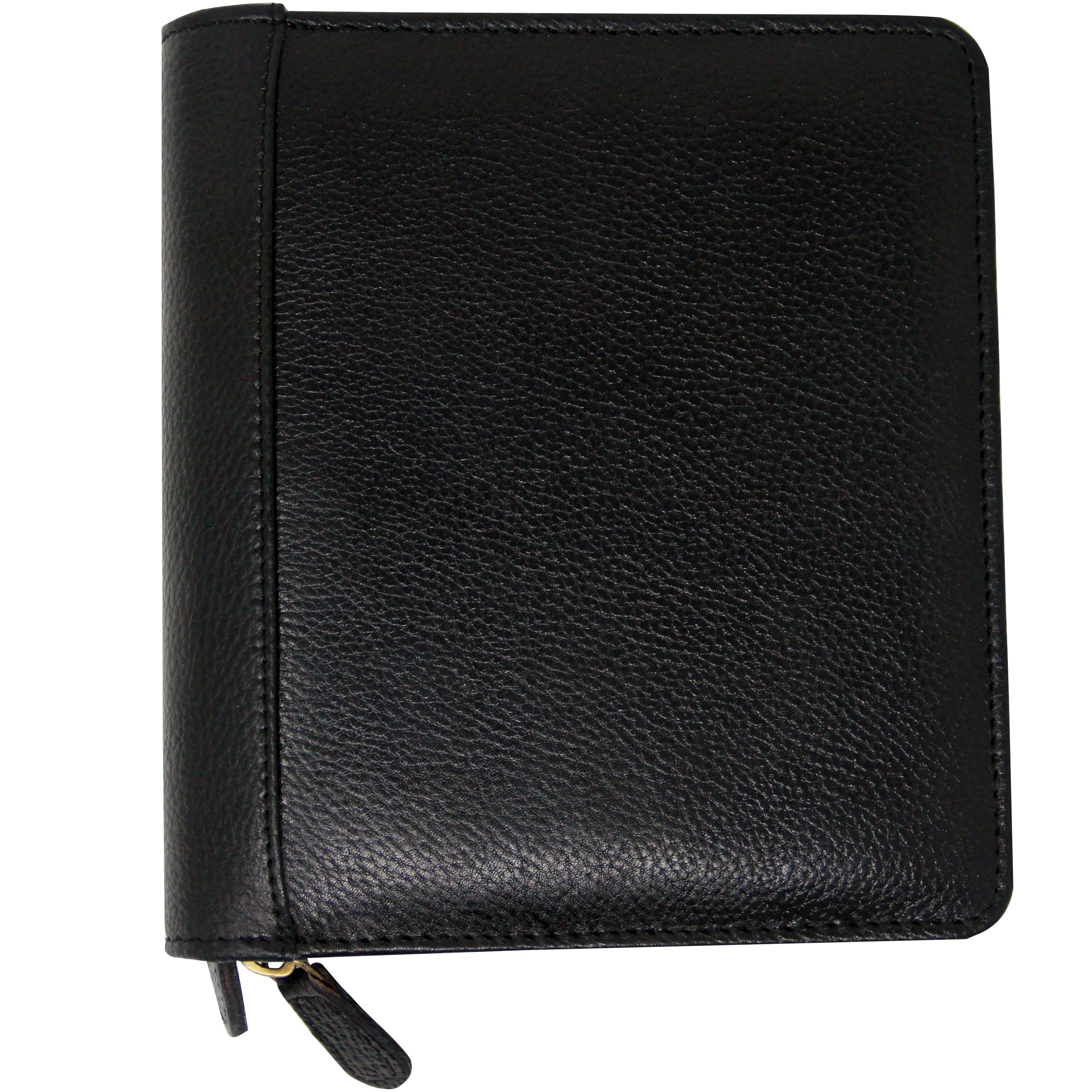 Yak Leather Premium Leather 12 Pen Case Black-Pen Boutique Ltd