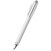 Graf von Faber-Castell Bentley Fountain Pen - White Satin-Pen Boutique Ltd