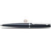 Otto Hutt Design 6 Ballpoint Pen - Platinum Trim - Shiny Black-Pen Boutique Ltd