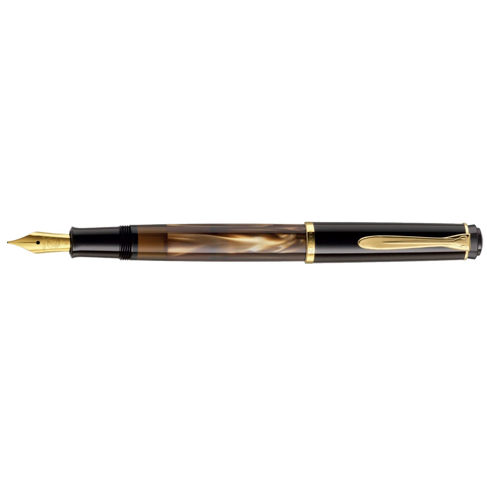 Pelikan Classic M200 Brown Marbled Fountain Pen-Pen Boutique Ltd