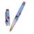 David Oscarson Les Quatre Couleurs Fountain Pen - Translucent Azure Blue-Pen Boutique Ltd
