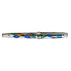 David Oscarson Harlequin Rollerball Pen - Opalescent White/Pearl-Pen Boutique Ltd