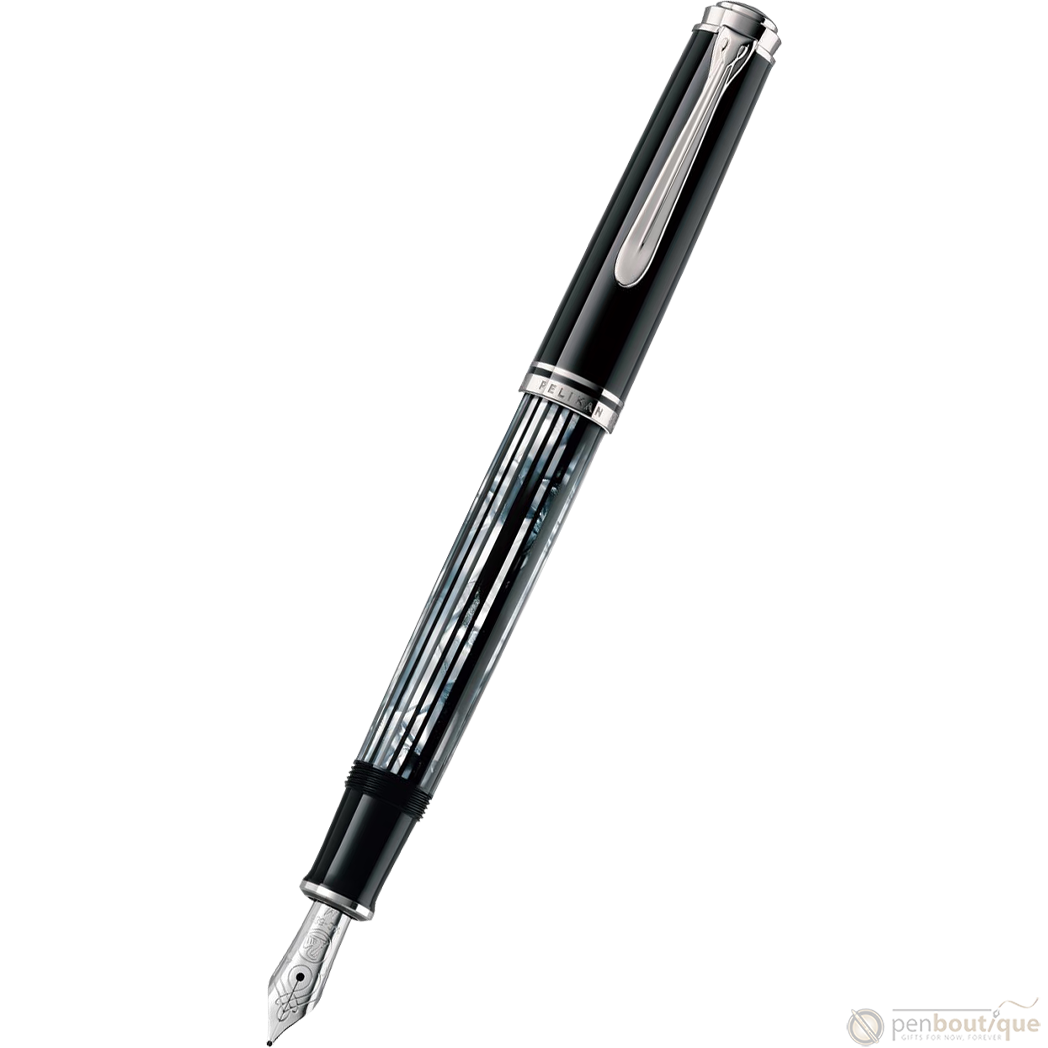 Pelikan M605 Souveran Fountain Pen - Black Tortoiseshell - Special Edition-Pen Boutique Ltd