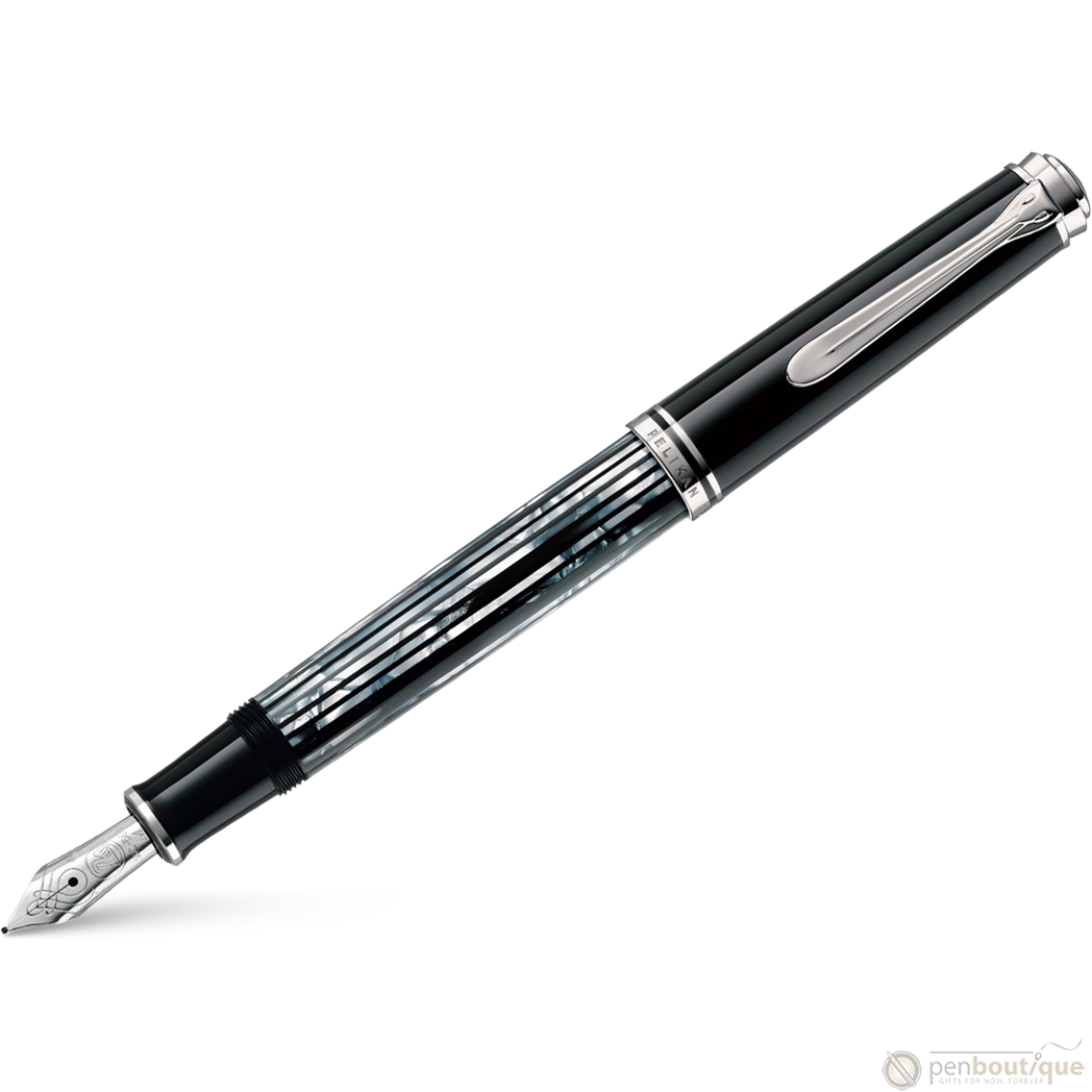 Pelikan M605 Souveran Fountain Pen - Black Tortoiseshell - Special Edition-Pen Boutique Ltd