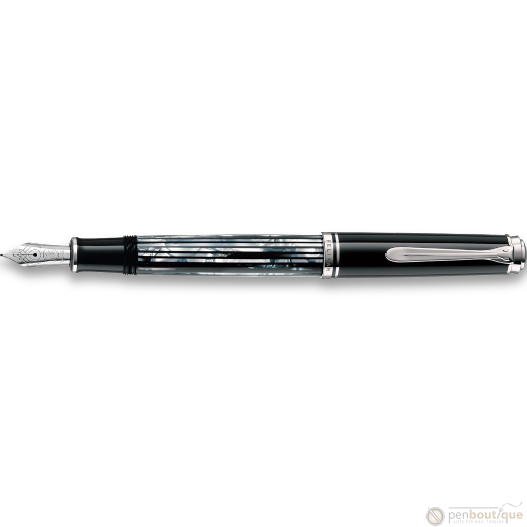 Pelikan M605 Souveran Fountain Pen - Black Tortoiseshell - Special Edition-Pen Boutique Ltd