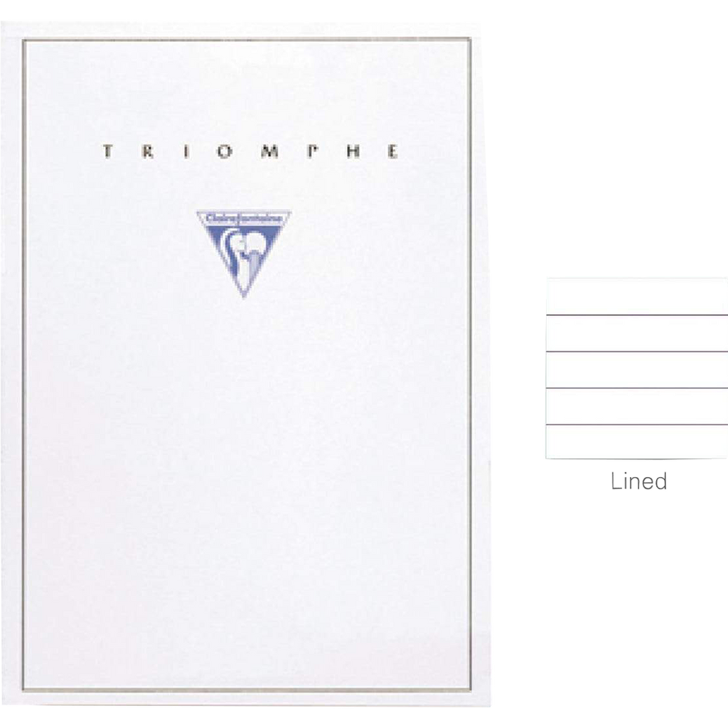 Clairefontaine Stat Tablet Ruled 50 Sheets-Pen Boutique Ltd
