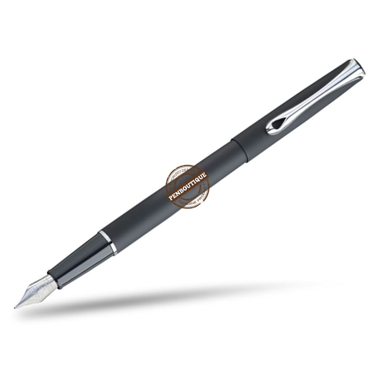 Diplomat Traveller Fountain Pen - Lapis Black-Pen Boutique Ltd