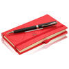 Parker Sonnet Matte Black CT Ballpoint/Red Notebook Gift Set-Pen Boutique Ltd