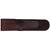 Yak Leather Premium Leather One Pen Pouch with Flap Brown-Pen Boutique Ltd