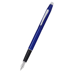 Cross Classic Century Translucent Blue Lacquer Fountain Pen-Pen Boutique Ltd