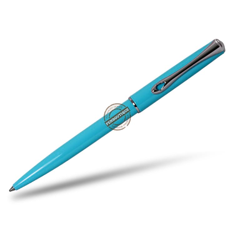 Diplomat Traveller EasyFLOW Ballpoint Pen - Lumi Light Blue-Pen Boutique Ltd
