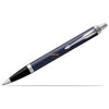 Parker IM Blue with Chrome Trim Ballpoint Pen-Pen Boutique Ltd