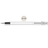 Caran D' Ache 849 Metal White Fountain Pen - Medium Nib-Pen Boutique Ltd