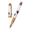 David Oscarson Les Quatre Couleurs Fountain Pen - Opaque White-Pen Boutique Ltd