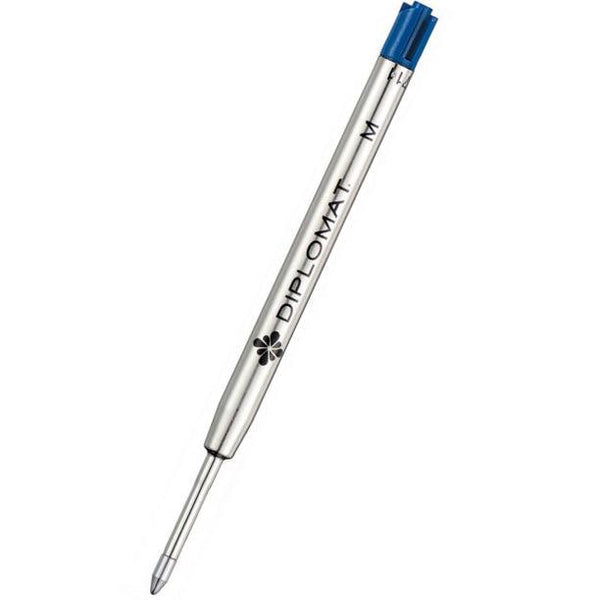 Diplomat EasyFlow Blue Medium Ballpoint Ink Refill-Pen Boutique Ltd