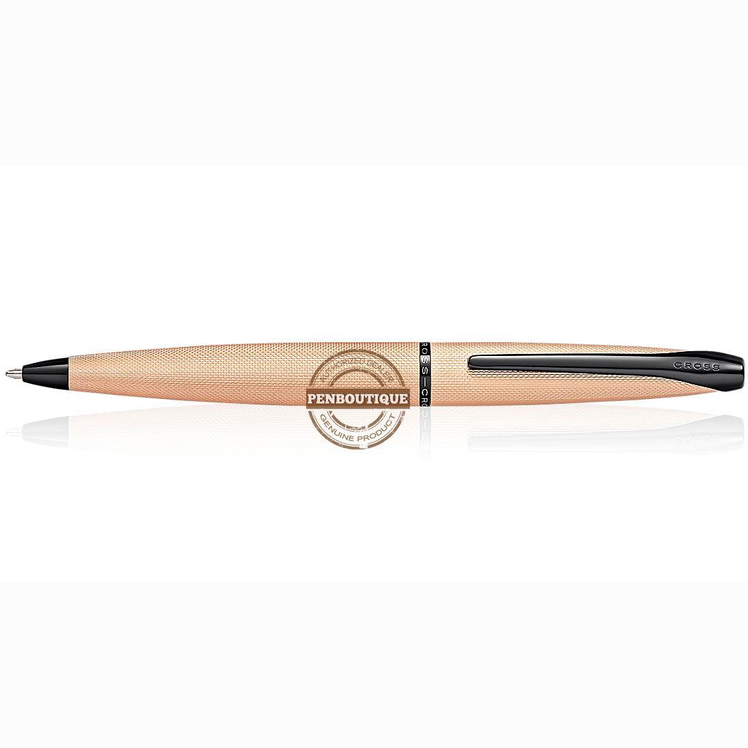 Cross ATX Brushed Rose Gold PVD Ballpoint Pen-Pen Boutique Ltd