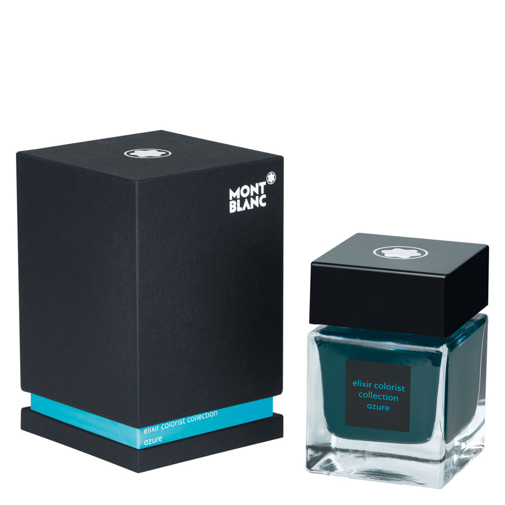 Montblanc Bottled Ink - Elixir Colorist - Azure - 50ml-Pen Boutique Ltd