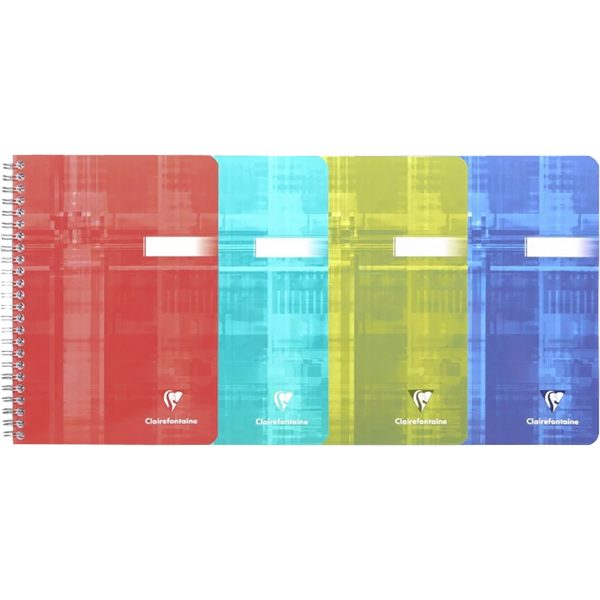 Clairefontaine Notebook Graph Wirebound 90 Sheets 6 x 8-1/4-Pen Boutique Ltd