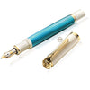 Pelikan Souveran M600 Special Edition Fountain Pen Turquoise White-Pen Boutique Ltd