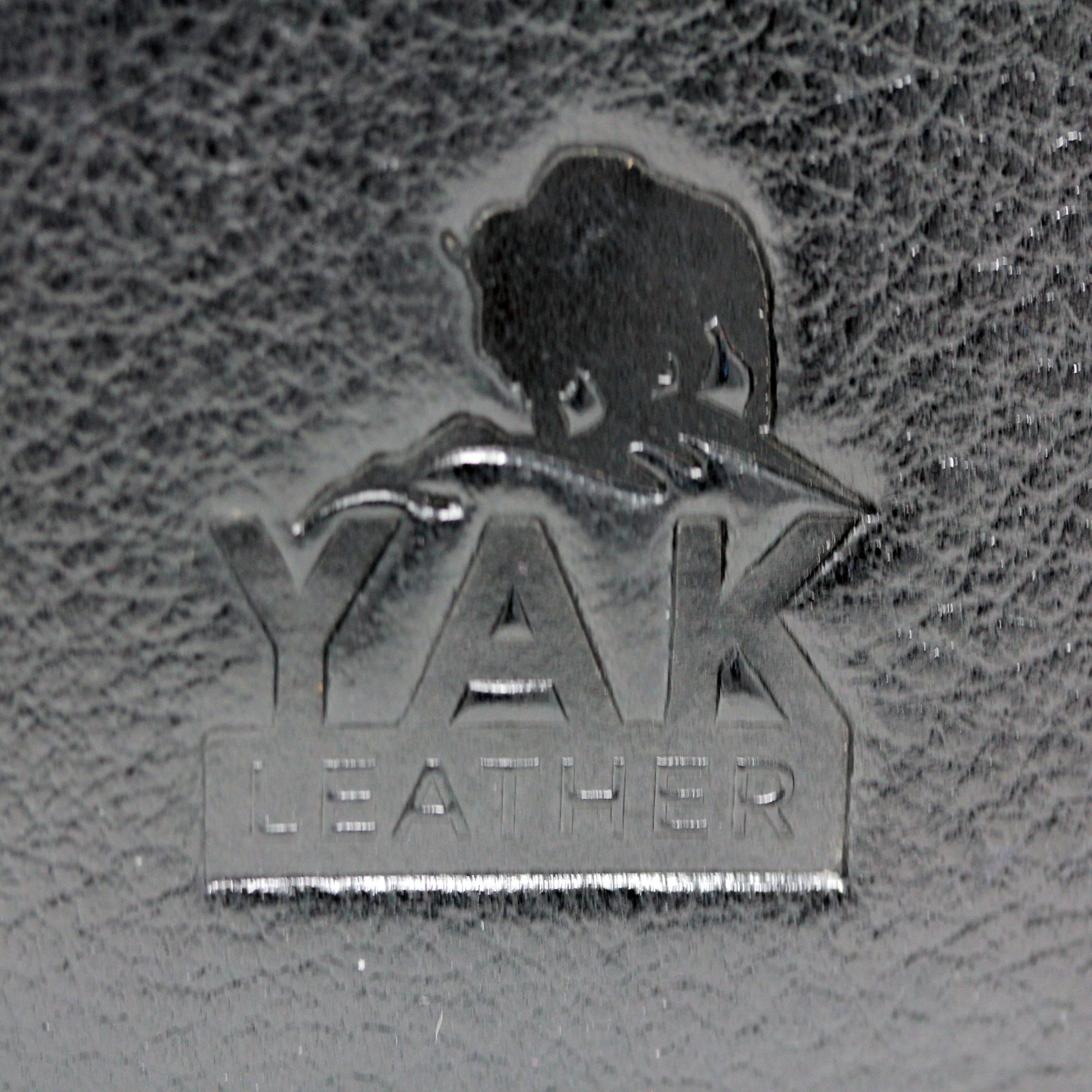 Yak Leather Premium Leather 24 Pen Case Black-Pen Boutique Ltd