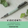 Stylo plume Visconti Medici Il Magnifico - Marbre vert Verzino (édition limitée)