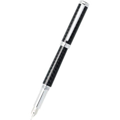 Sheaffer Intensity Carbon Fiber/Chrome Trim Broad Fountain Pen-Pen Boutique Ltd