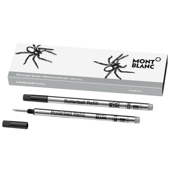 Montblanc Rollerball Refill - Heritage Spider - Medium - 2 per pack-Pen Boutique Ltd